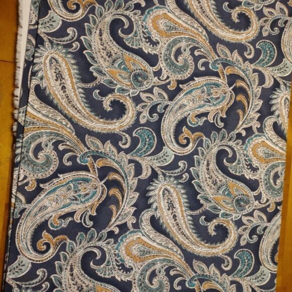 Paisley Fabric 2 Yards 100% Cotton. F1 - Picture 1 of 4